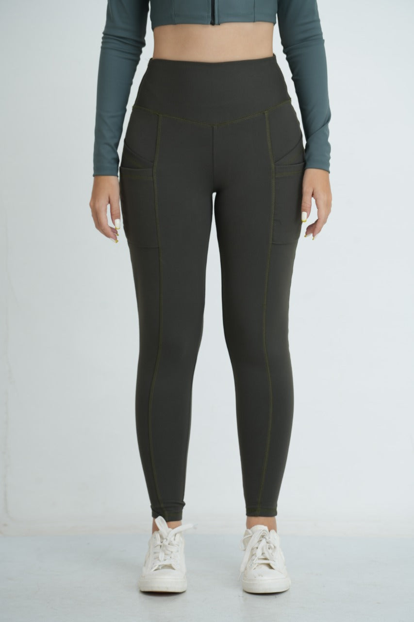 Double Pocket Detailed Stretchy Pant